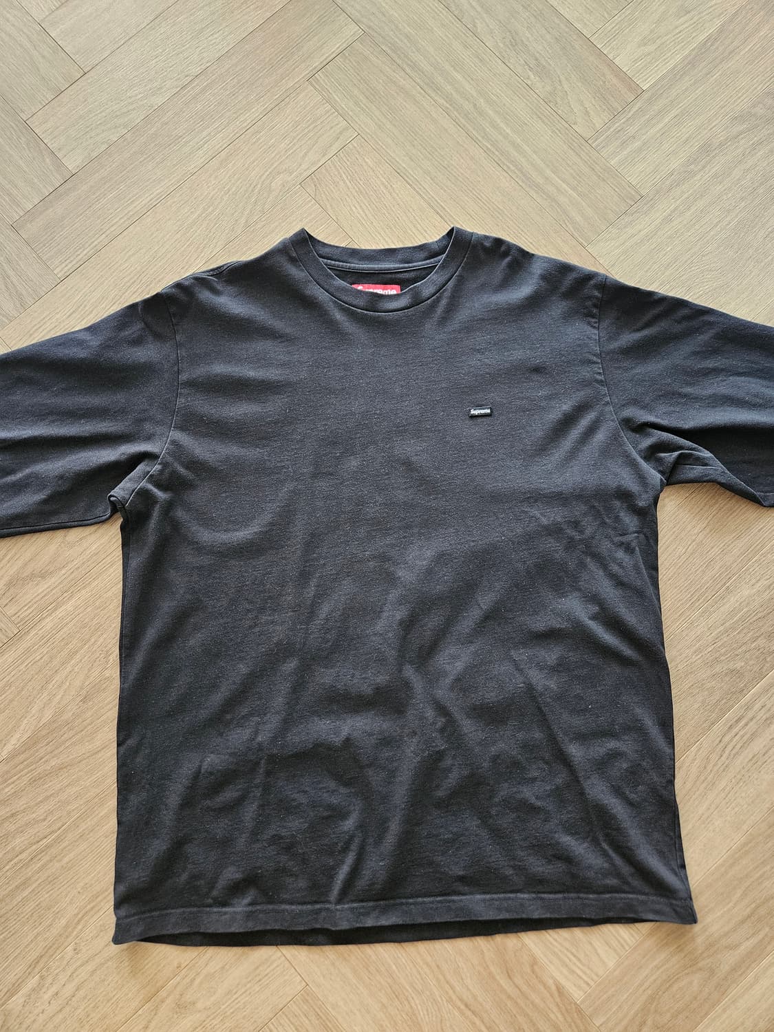 슈프림 스몰 박스 롱슬리브 블랙 L - 24SS 상품이미지1