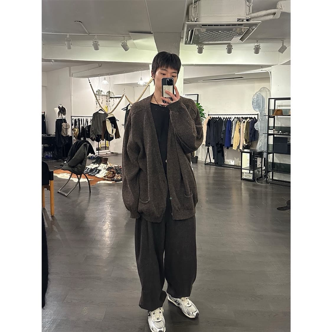 마리아노 오버사이즈 가디건 상품이미지4