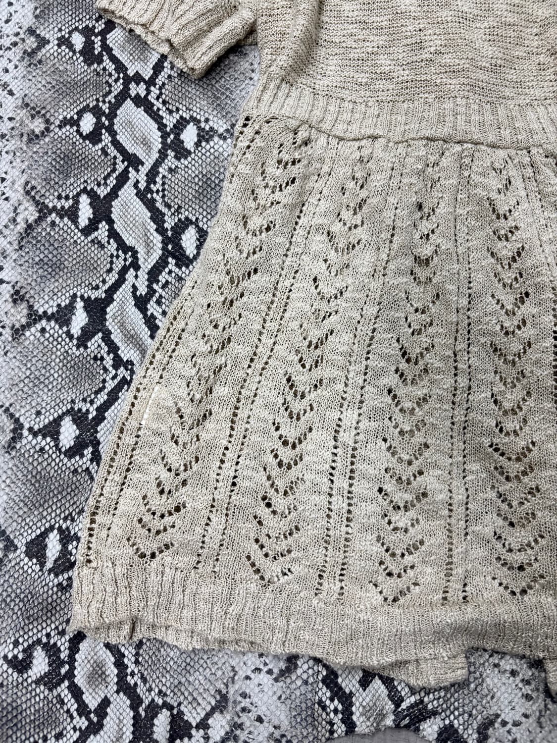 “Vintage” Ivory Hooded Mori Girl Mood Ca 상품이미지8