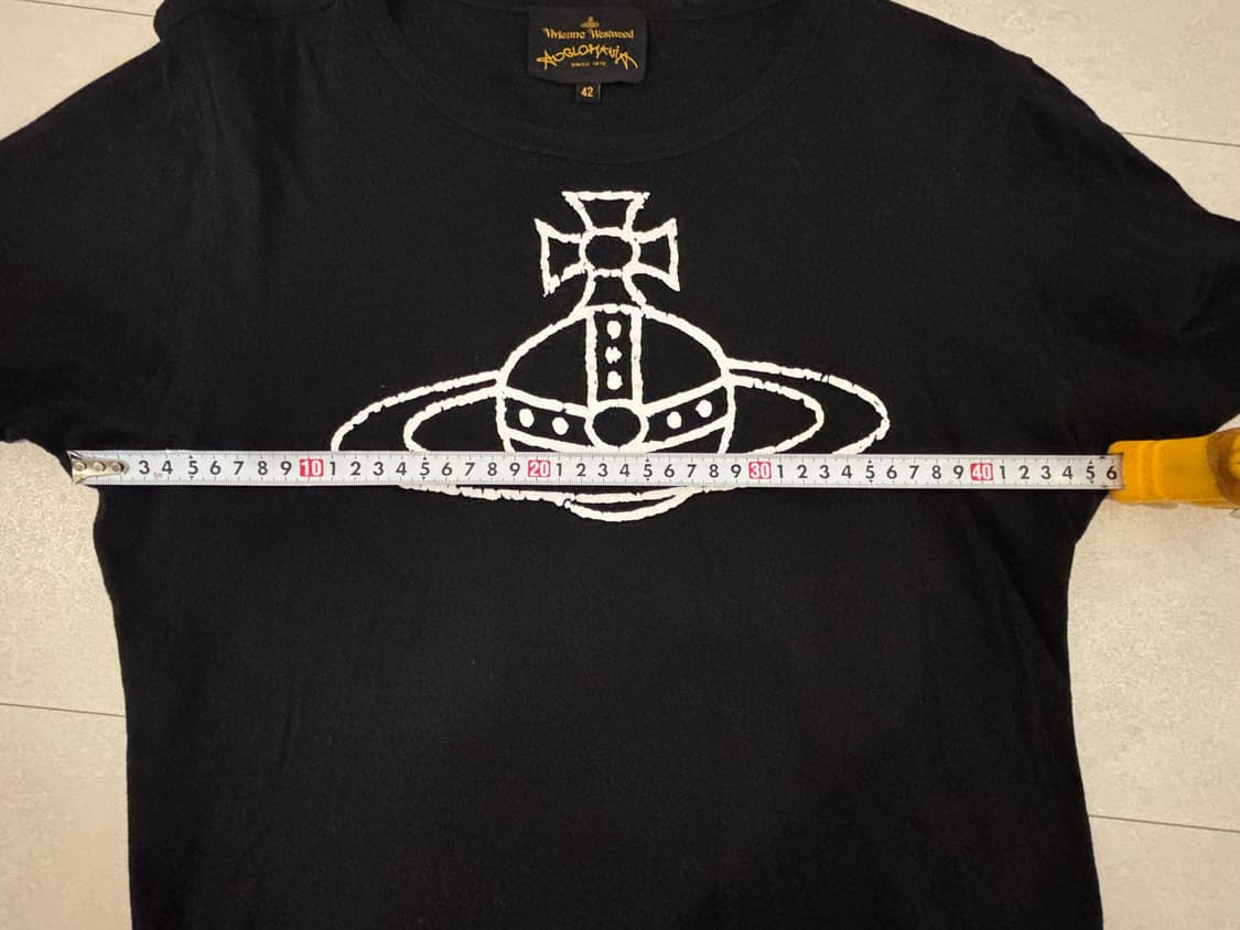 비비안웨스트우드 블랙 반팔 티셔츠 상품이미지6