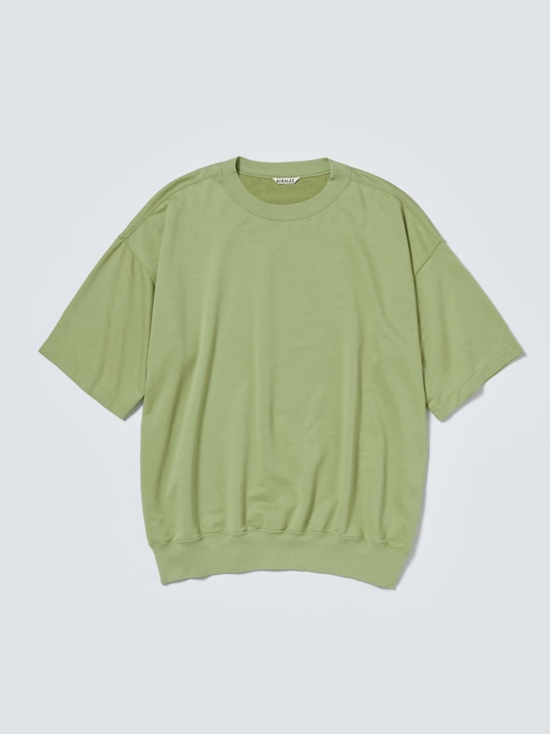 오라리 auralee 슈퍼 하이 게이지 냅드 스웨트 티셔츠 상품이미지1