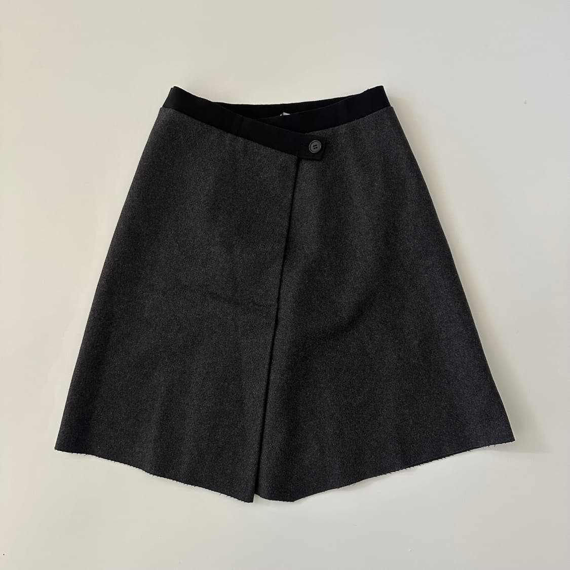 질샌더 jil sander navy 캐시미어 혼방 스커트 상품이미지1