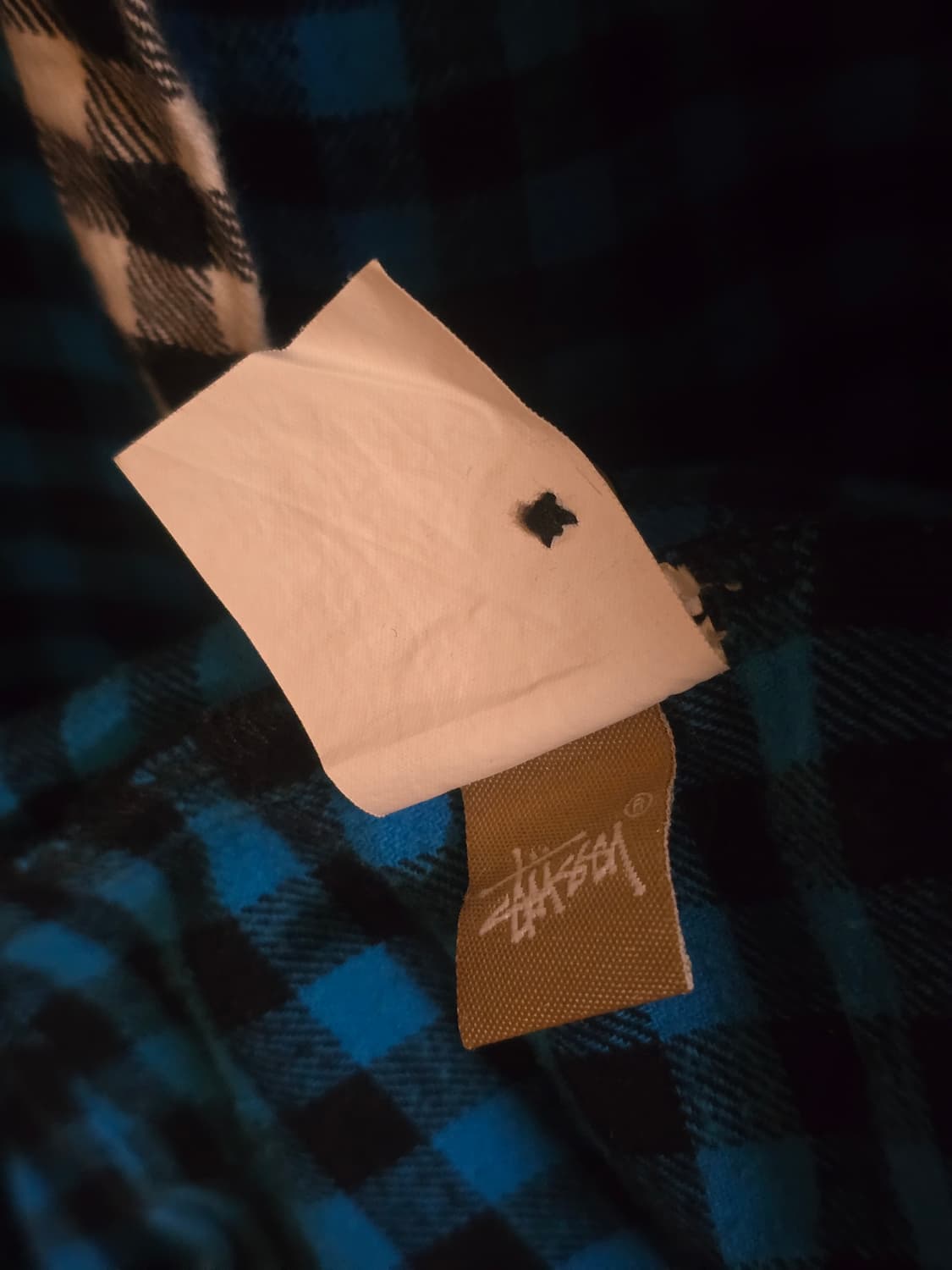 00s Stussy 스투시 헤비 플란넬 체크 셔츠 M 상품이미지7