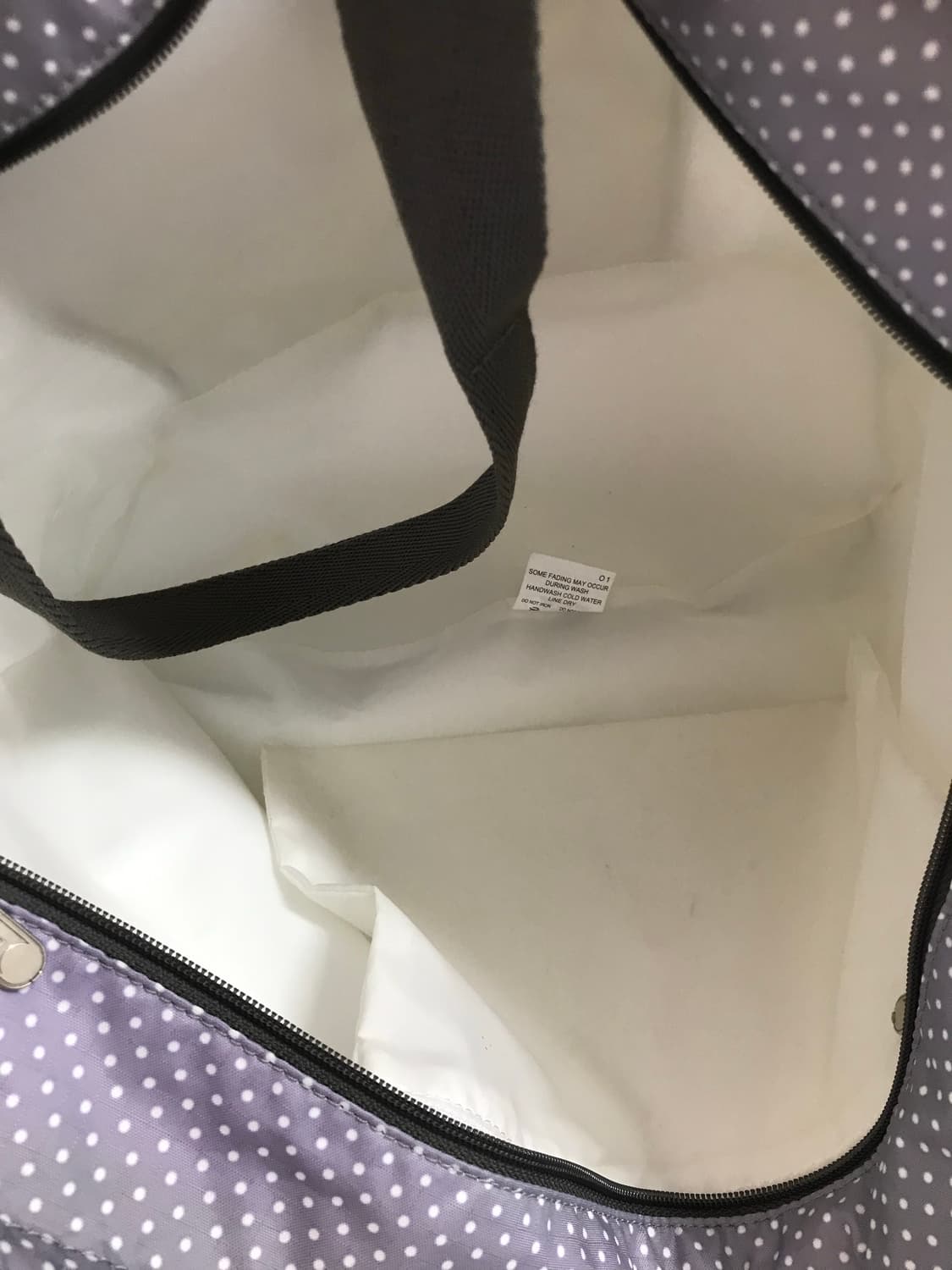 레스포삭 땡땡이 토트백 상품이미지3