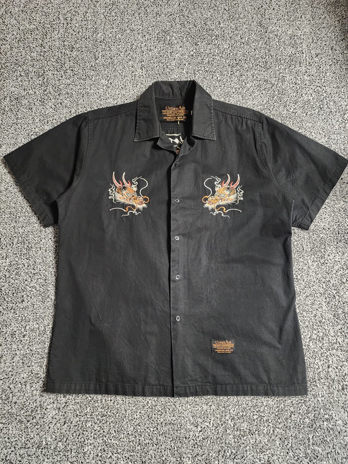 언더에어 용자수 면셔츠 상품이미지1