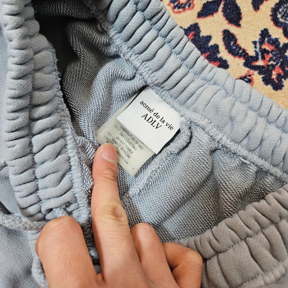 아크메드라비 사이드 레터링 코튼 숏츠 반바지 상품이미지4