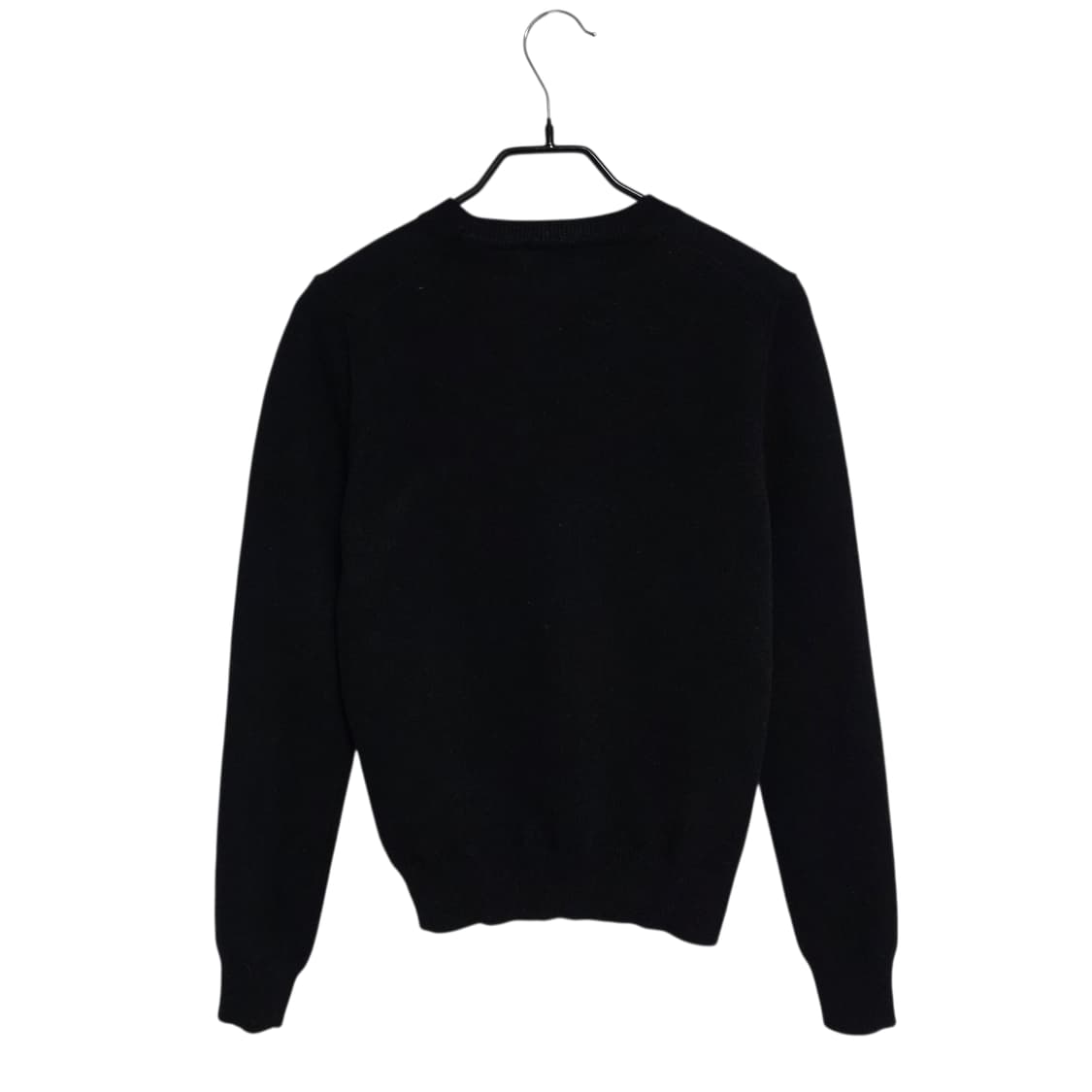 꼼데가르송 플레이 여성 라운드넥 가디건 블랙 상품이미지2