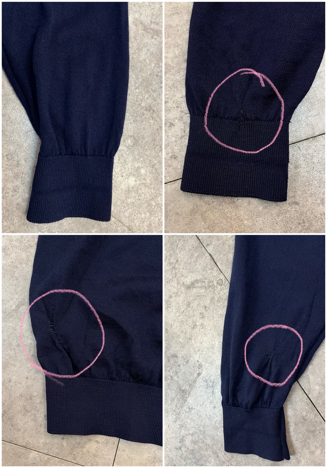 입생로랑 가디건 네이비 95 #csz3007 상품이미지10