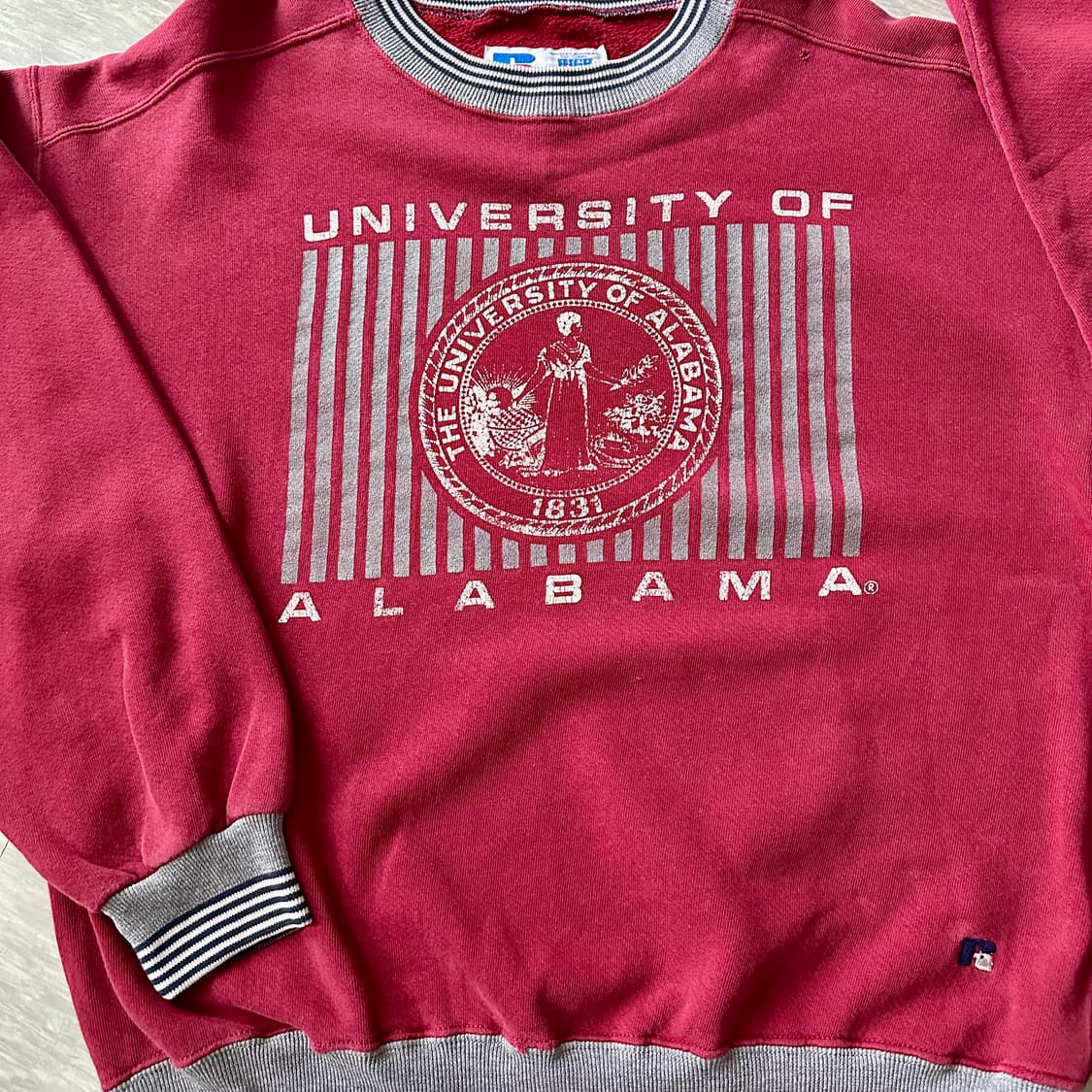 90년대 러셀 앨라배마 대학교 맨투맨 (L) MADE IN USA 상품이미지2