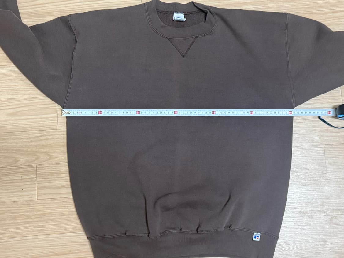 [XL] 90s 빈티지 러셀 스웻셔츠 맨투맨 브라운 상품이미지3