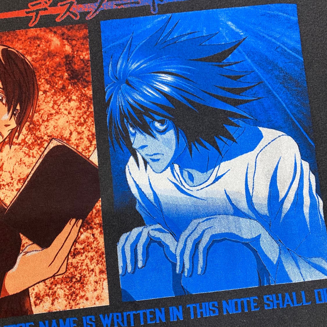 데스노트 오피셜 애니메이션 티셔츠 상품이미지6