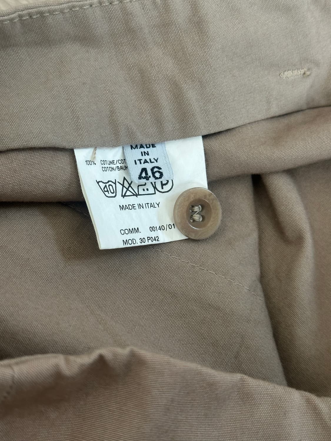 (46) 01ss 마틴 마르지엘라 맥퀸팬츠 베이지 상품이미지4