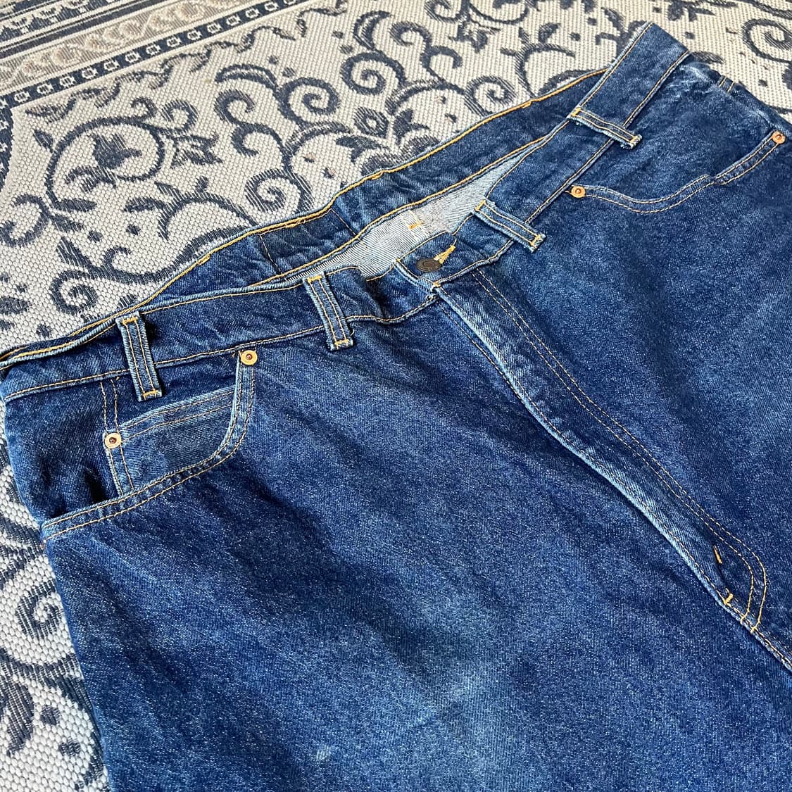 46 90s 리바이스 오렌지탭 데님 팬츠/W2182 상품이미지2