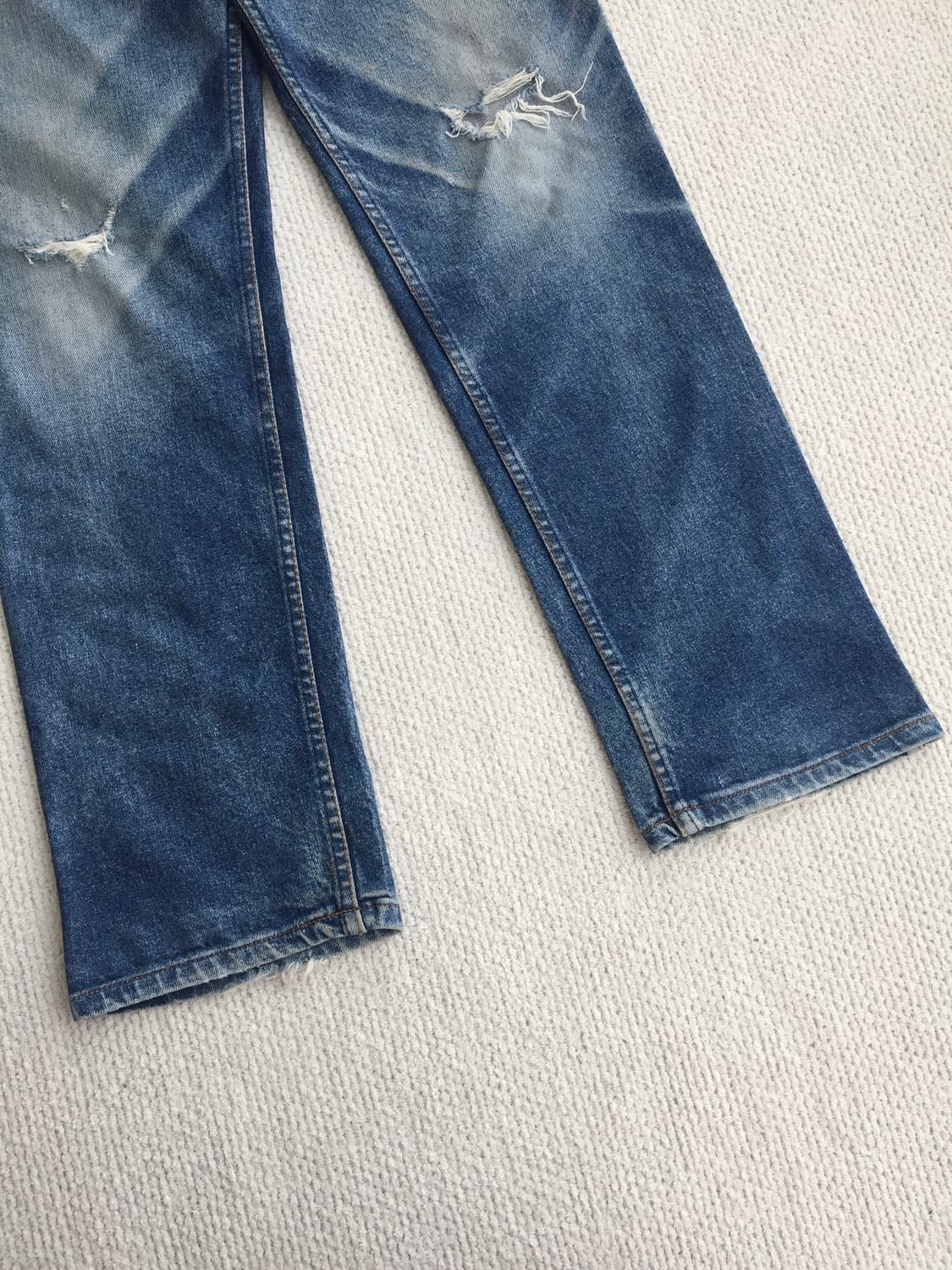 80’s 리바이스 509 레귤러 스트레이트 데님 굿에이징 상품이미지4