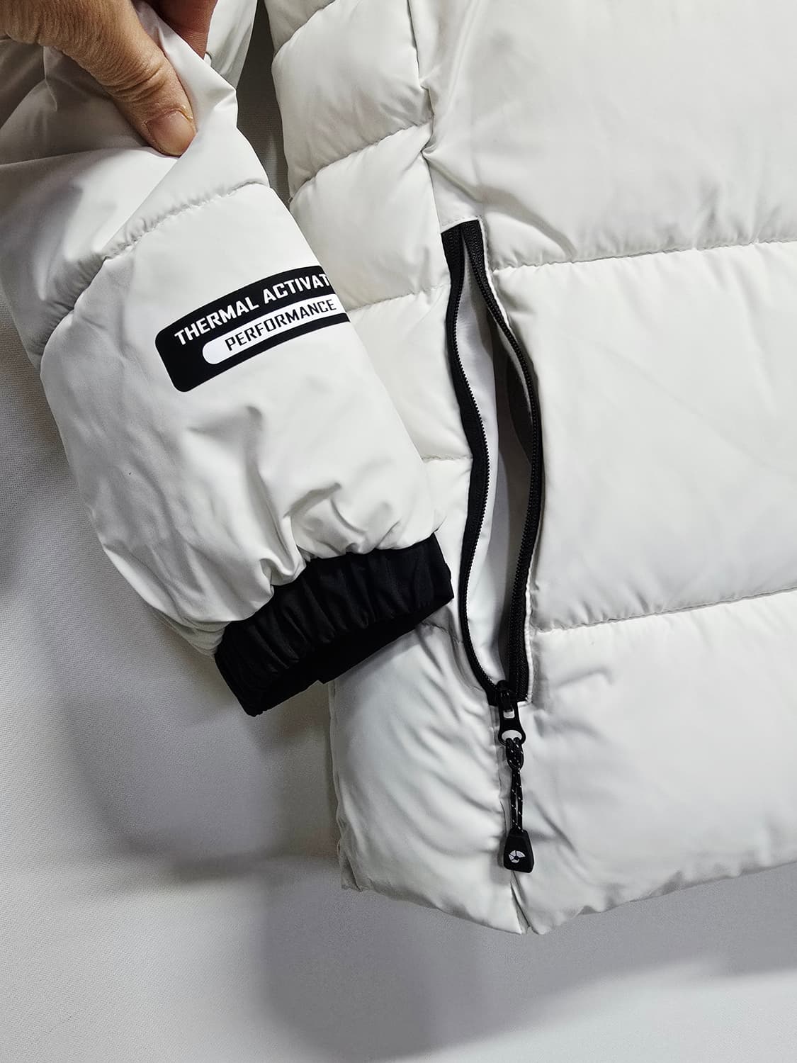 네파키즈  화이트 패딩160 상품이미지3