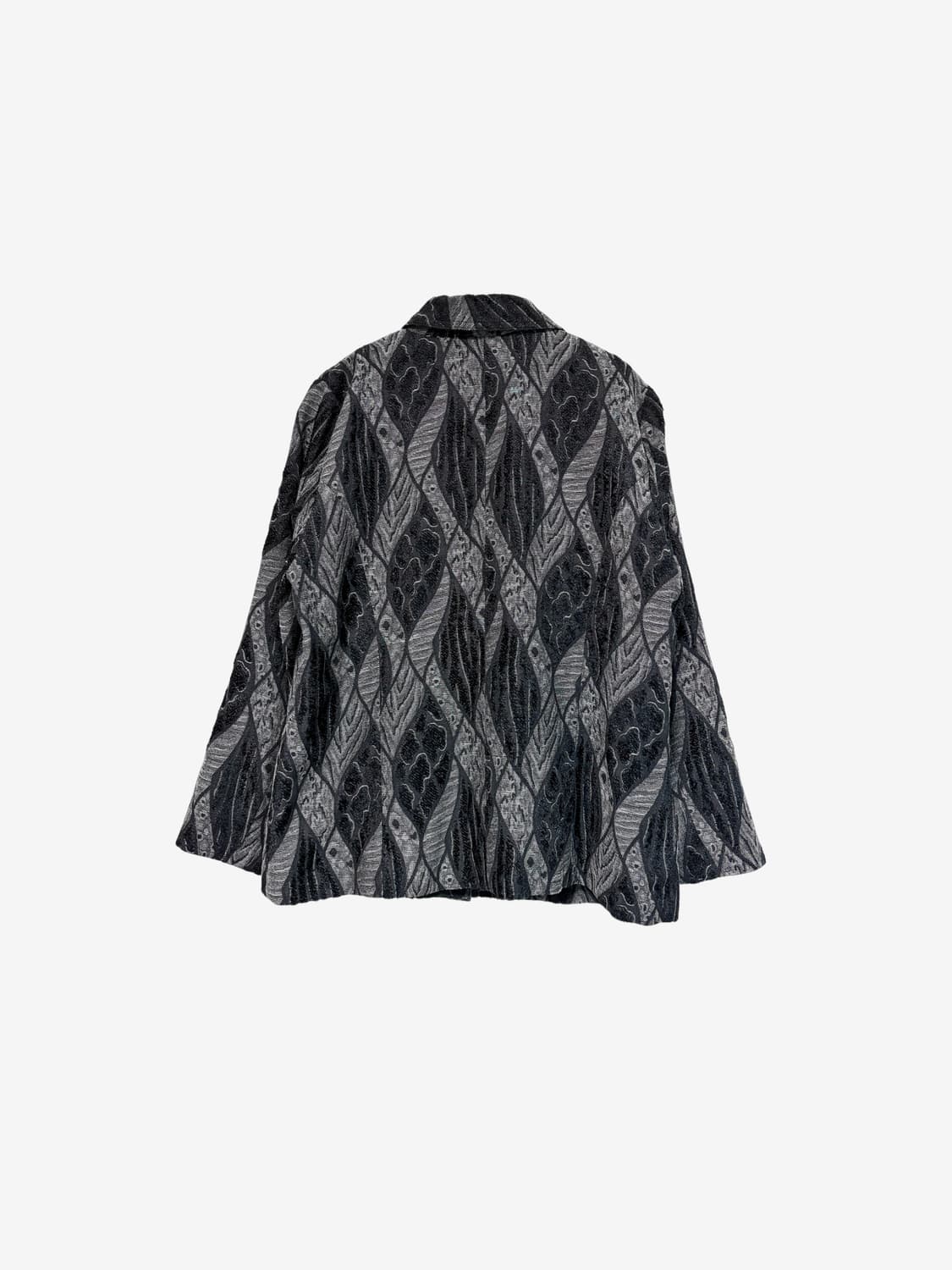 Jacquard Pattern Short Jacket 상품이미지7
