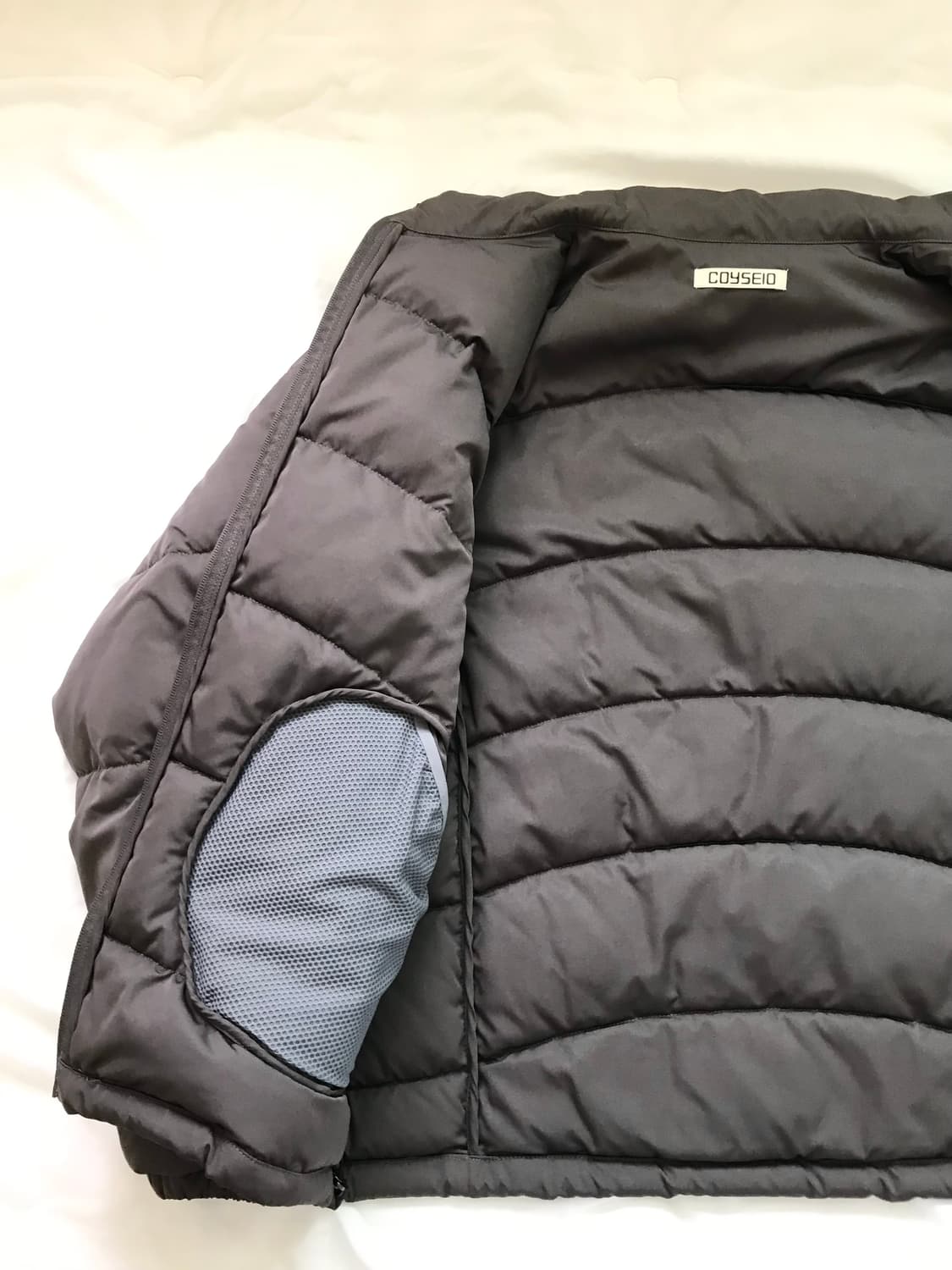 Coyseio 패딩 패디드 자켓 다크브라운 상품이미지5