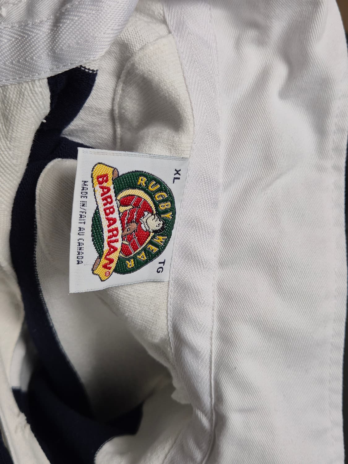 바바리안 럭비티 네이비 XL 상품이미지3