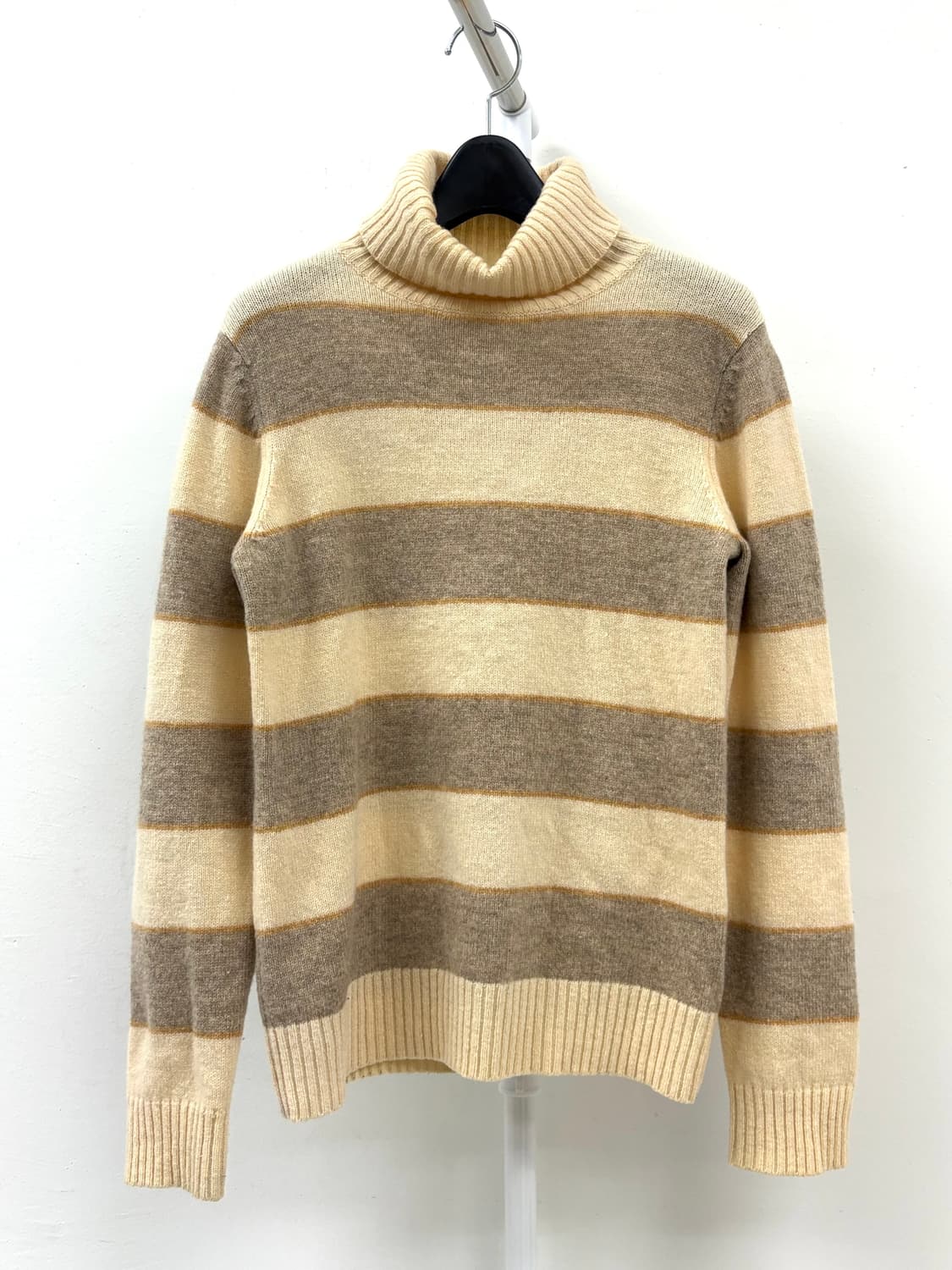 빈티지 울 단가라 니트 상품이미지6