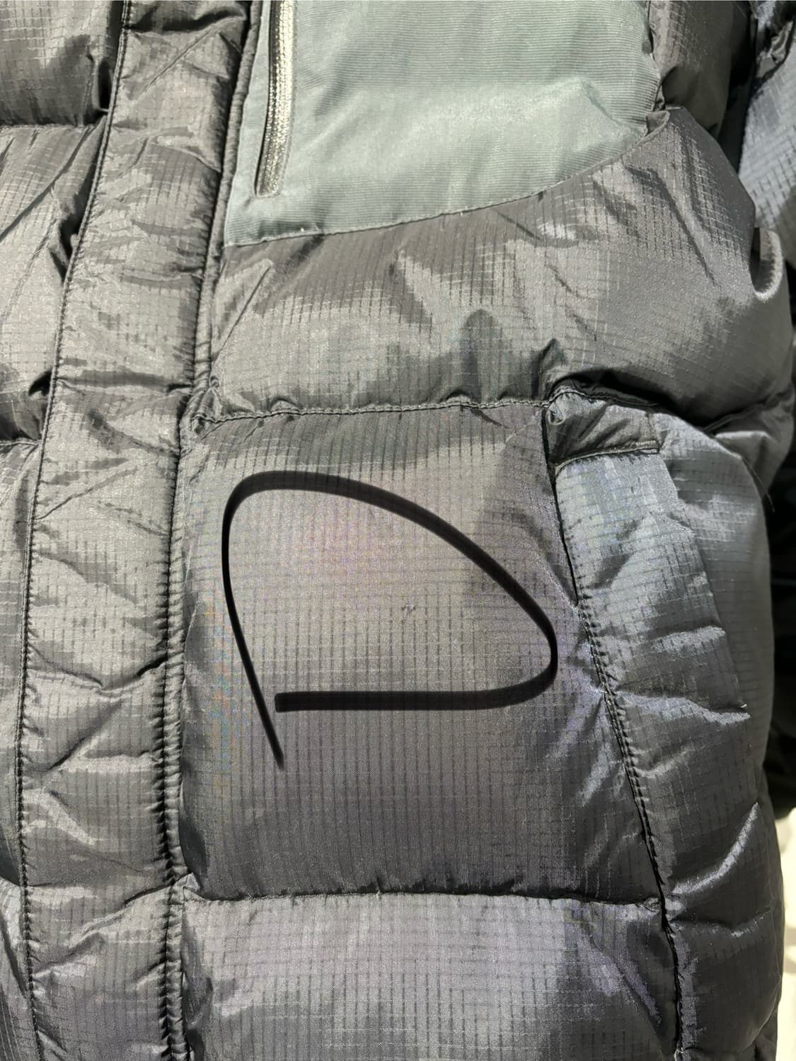 ❤️‍🔥코오롱 준대장급 다운 패딩❤️‍🔥(드라이클리닝 완료) 상품이미지8