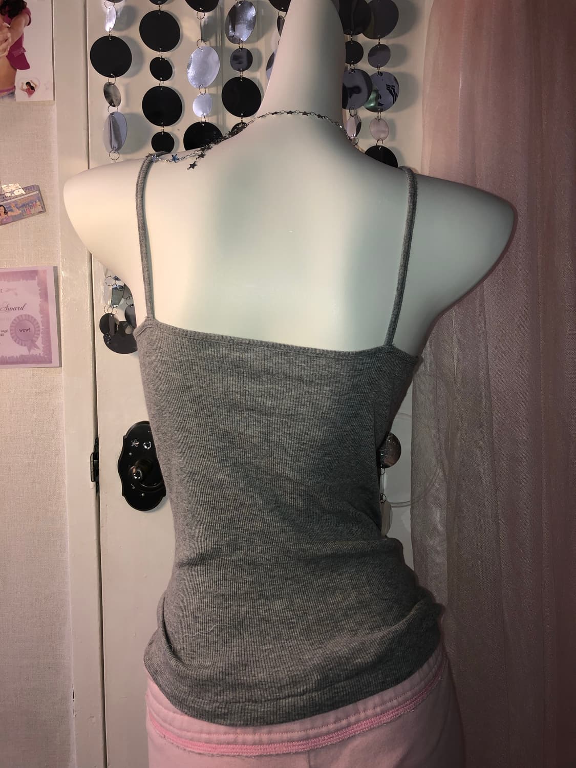 babydoll gray sleeveless 상품이미지2