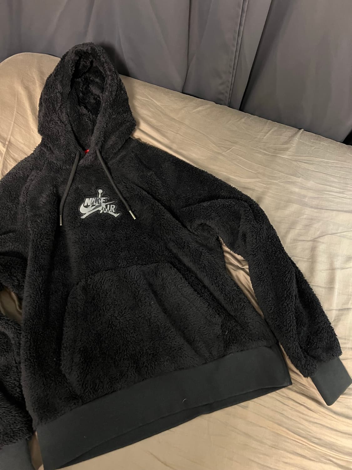나이키 조던 후리스 후드 검정 M 상품이미지1