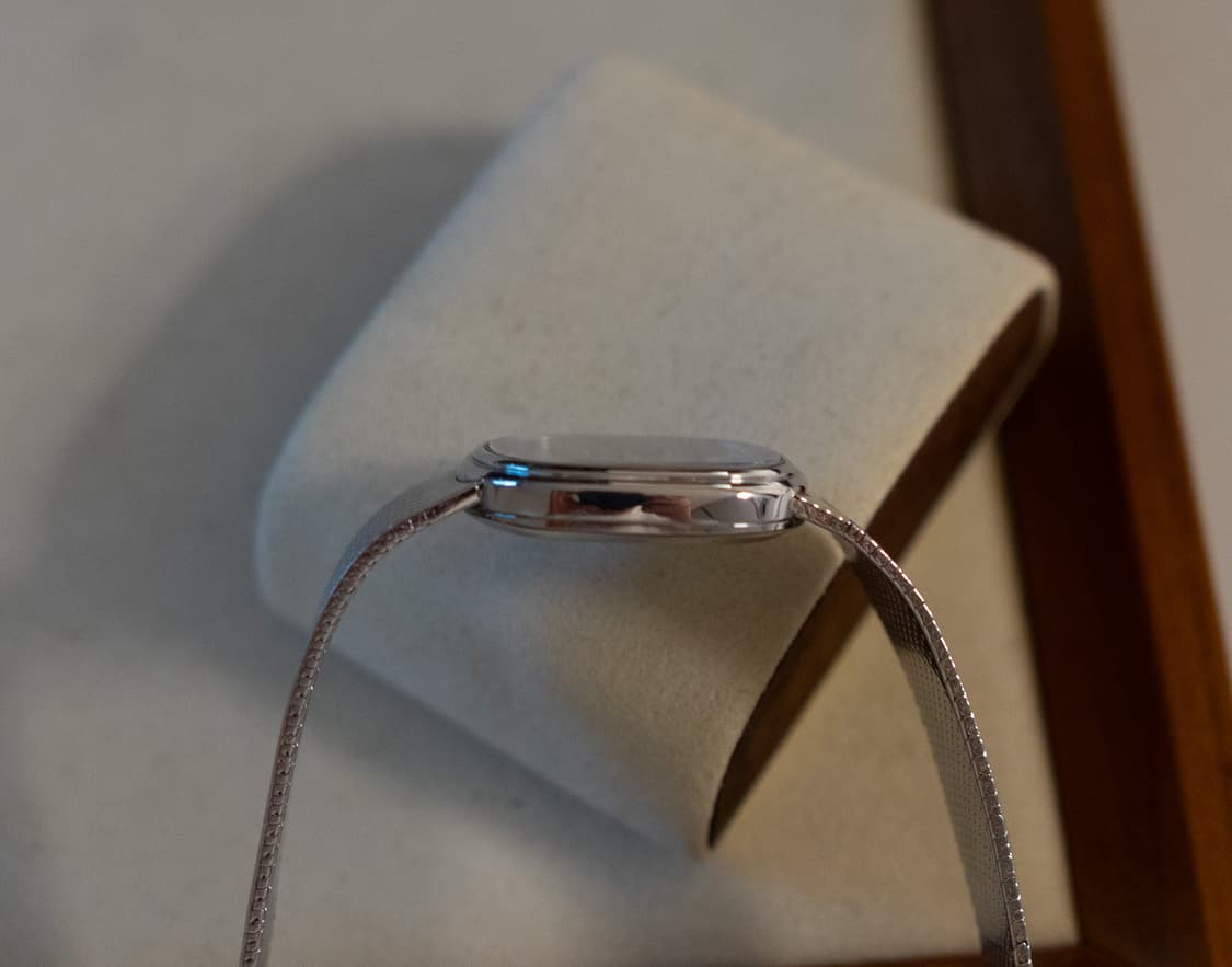 오메가 엘립스 네이비 빈티지 여성 수동 시계 상품이미지4