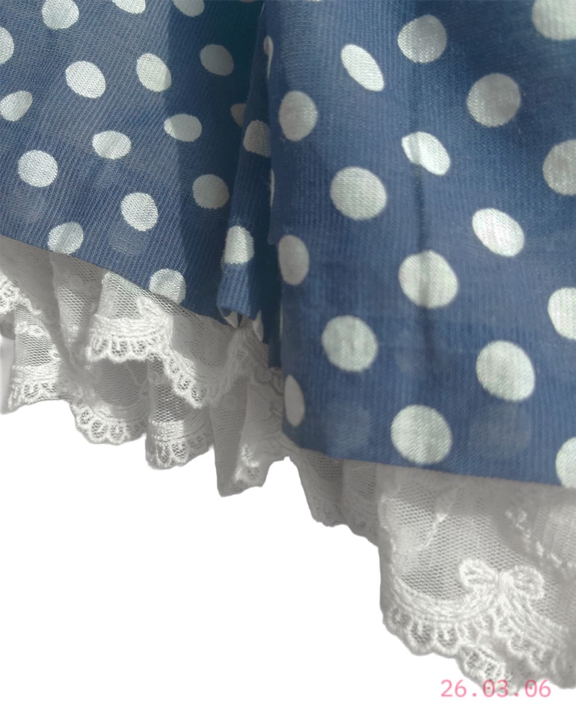 Polka Dot Lace Skirt 폴카도트 레이스스커트 상품이미지2