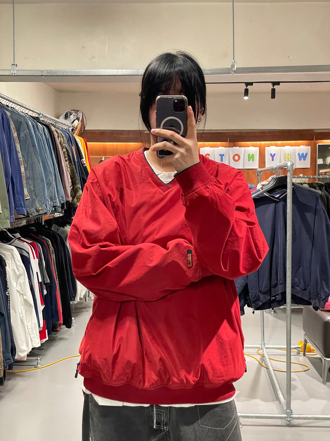 IZOD 빈티지 바람막이 웜업   상품이미지2