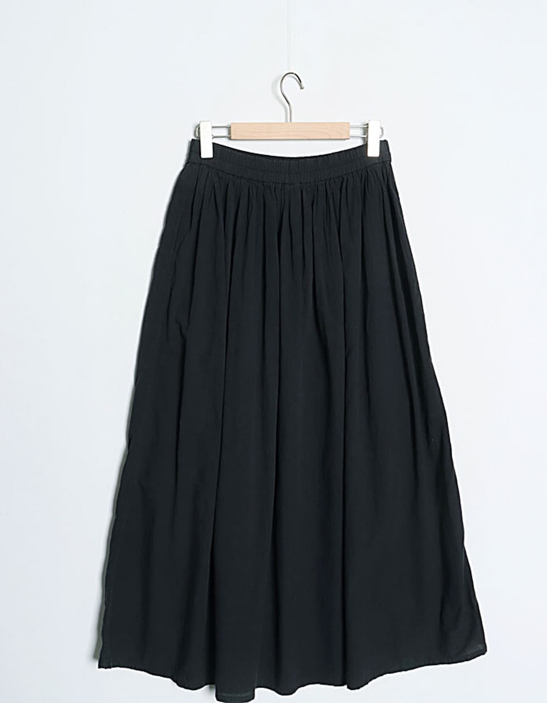 無印良品 Cotton Gather Skirt (27~28) 상품이미지4