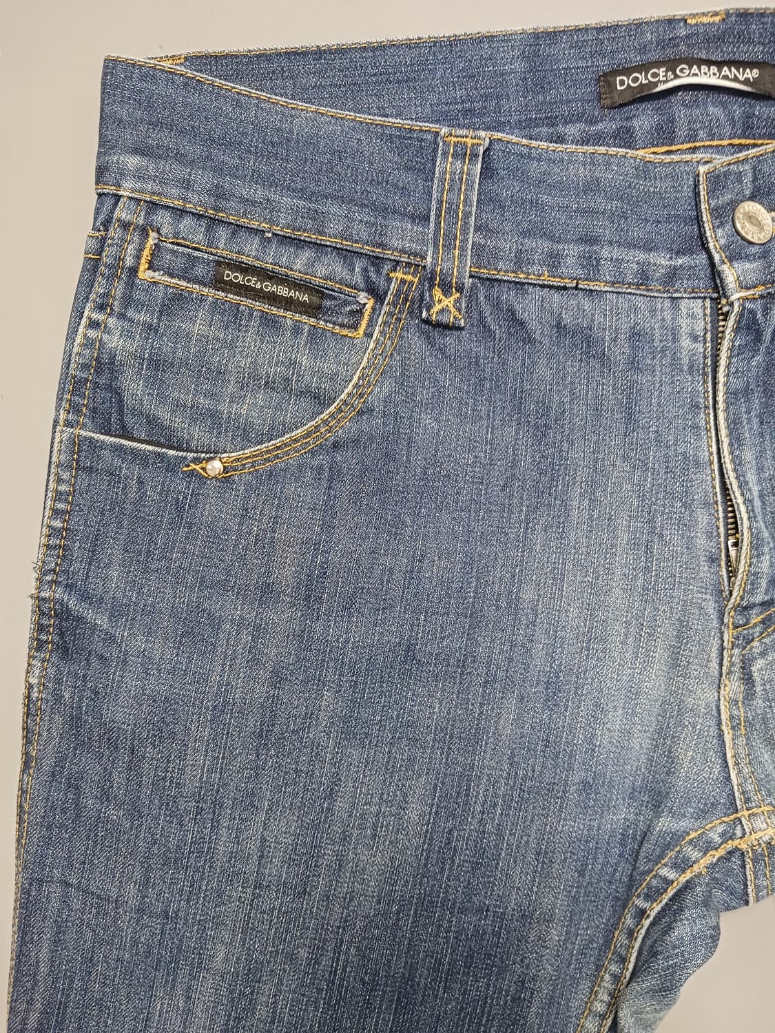 [32] 돌체앤가바나 빈티지 워싱 진 청바지 상품이미지2