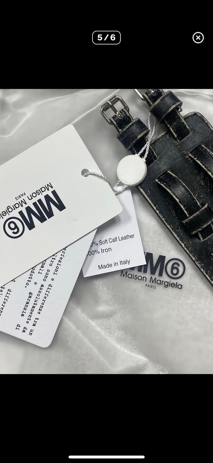 MM6 leather bracelet 상품이미지5