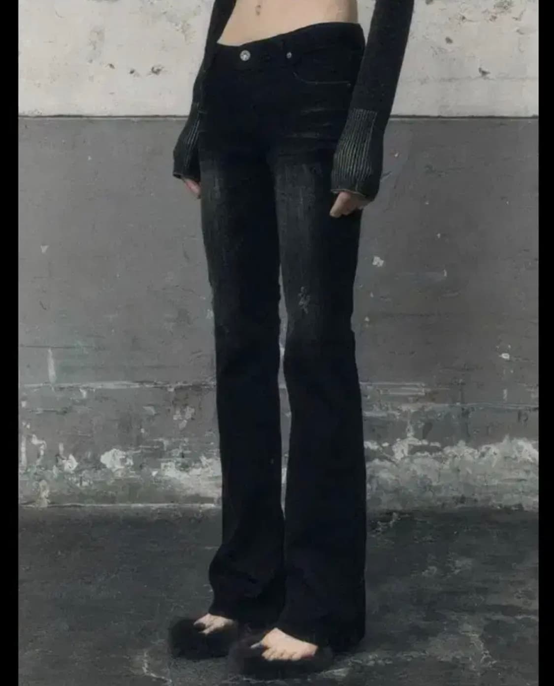 보헤미안서울 다크니스 부츠컷L (수선x) 상품이미지1