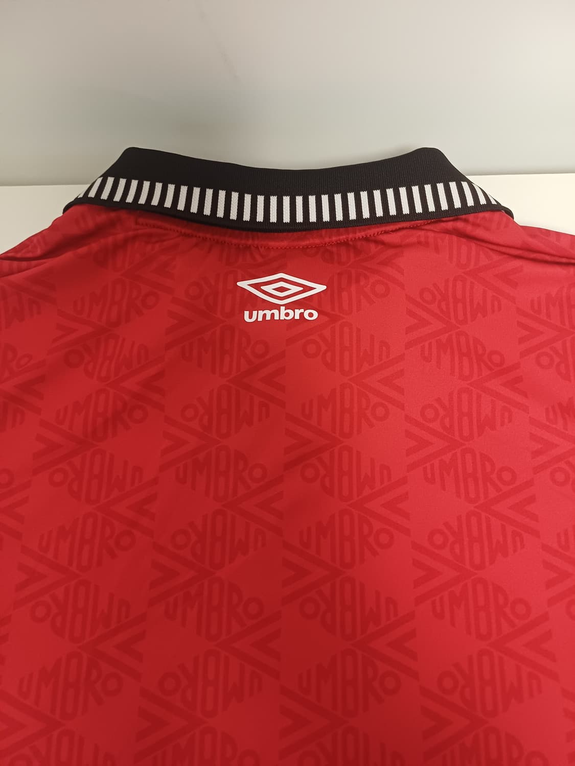 [L]엄브로(UMBRO) 90s 올드스쿨 복각 자카드 풋볼 롱슬리브 저지 상품이미지6