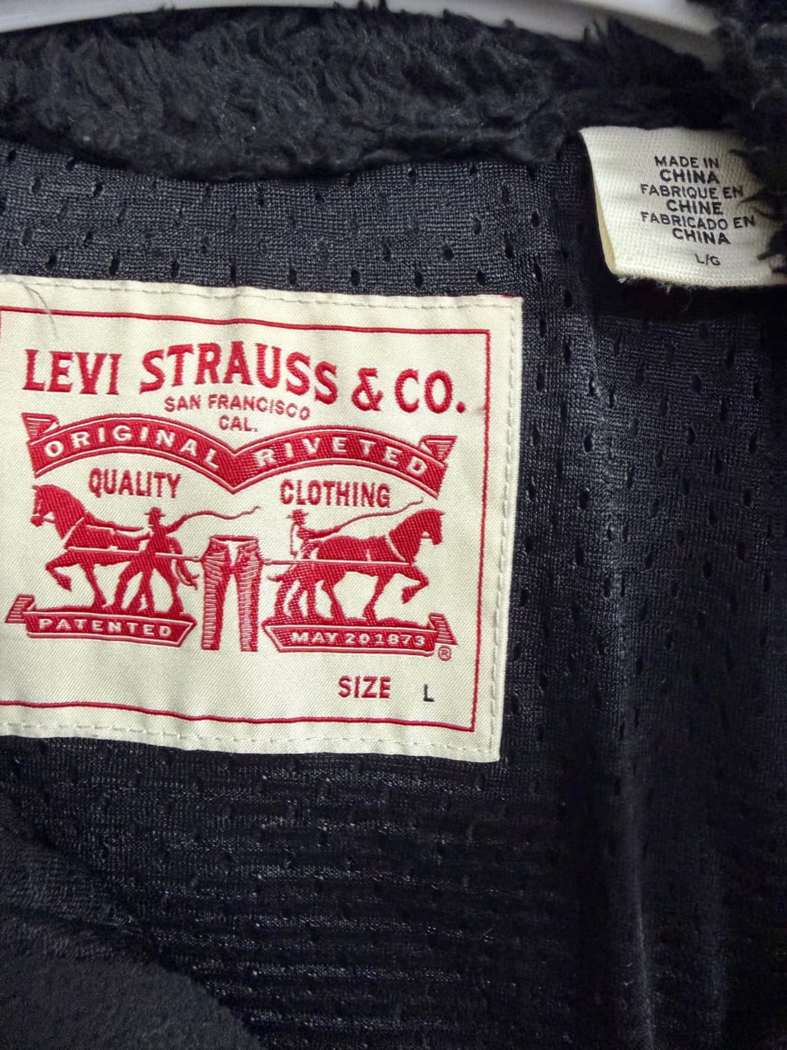 리바이스 쉐르파 플리스 재킷 상품이미지3