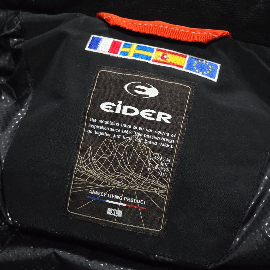 아이더 덕다운 사파리 블랙 패딩 상품이미지9