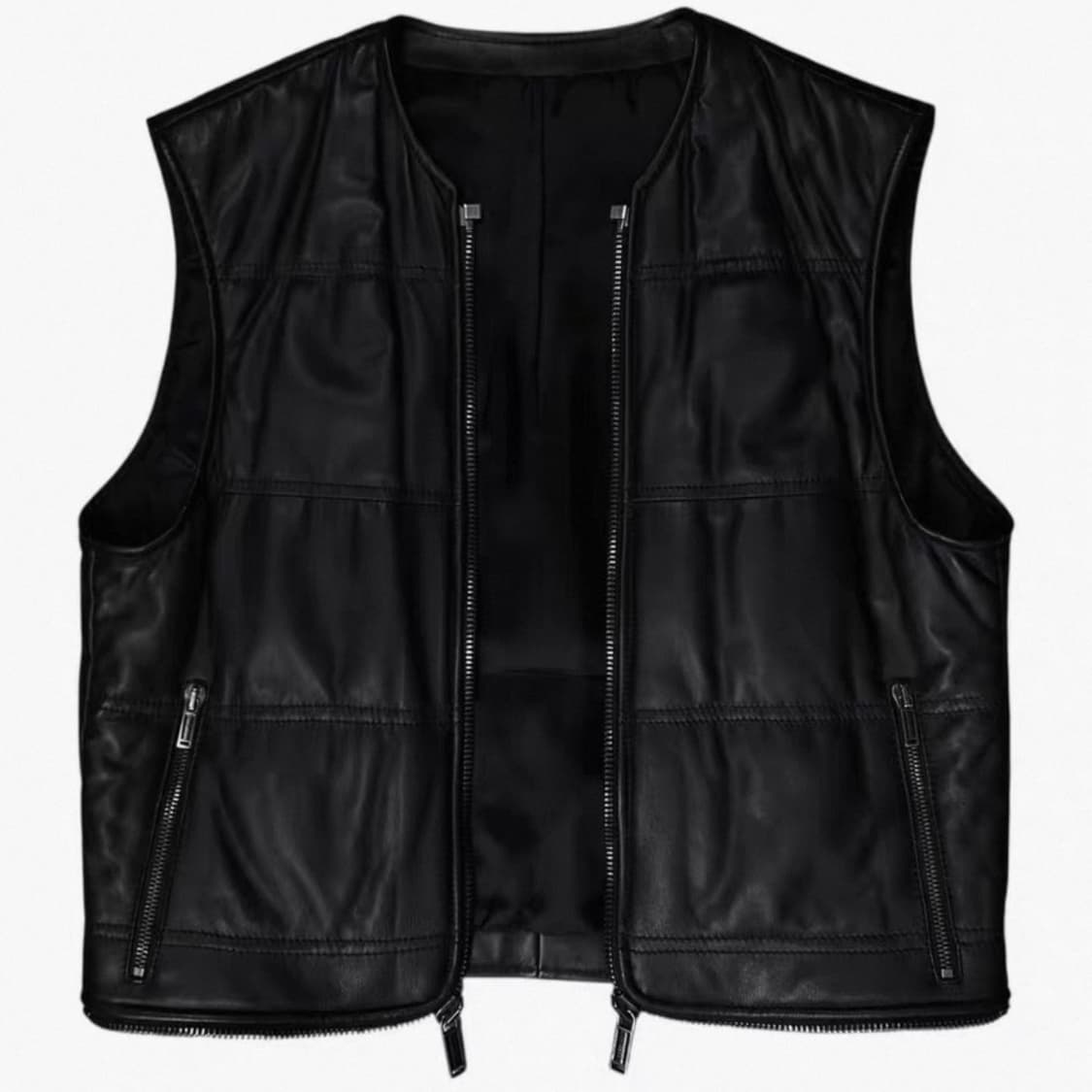 Dirk Bikkembergs Bomber Leather Jacket 상품이미지4