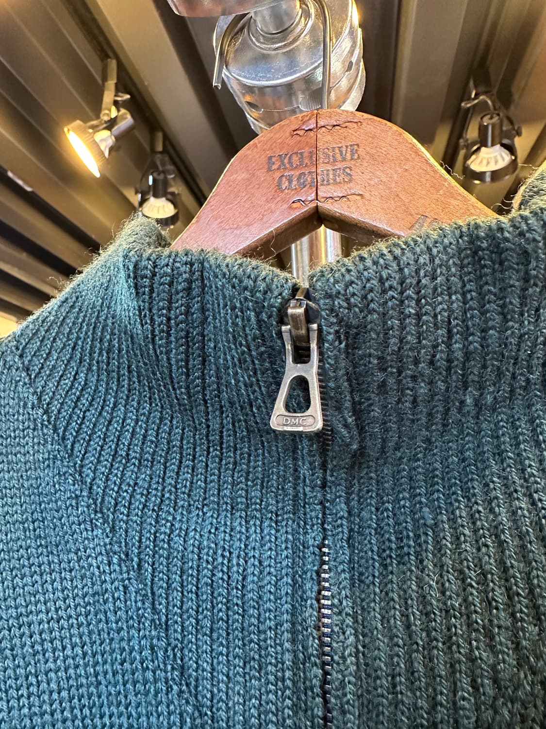 데일오브노르웨이 헤비 울 하프집 노르딕 스웨터 상품이미지4