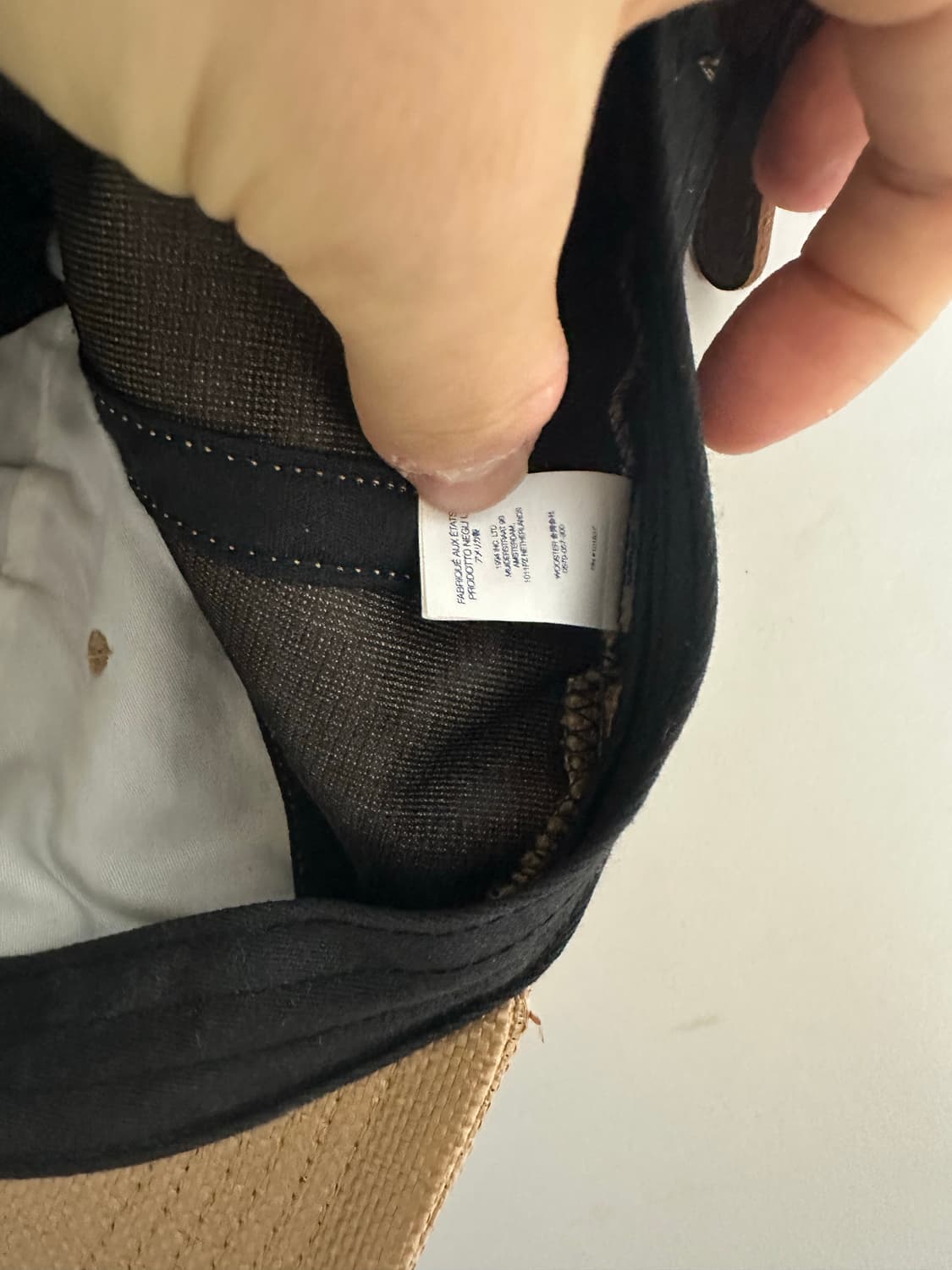 슈프림 라피아 S 로고 6-패널 캡 내츄럴 - 22SS 상품이미지7