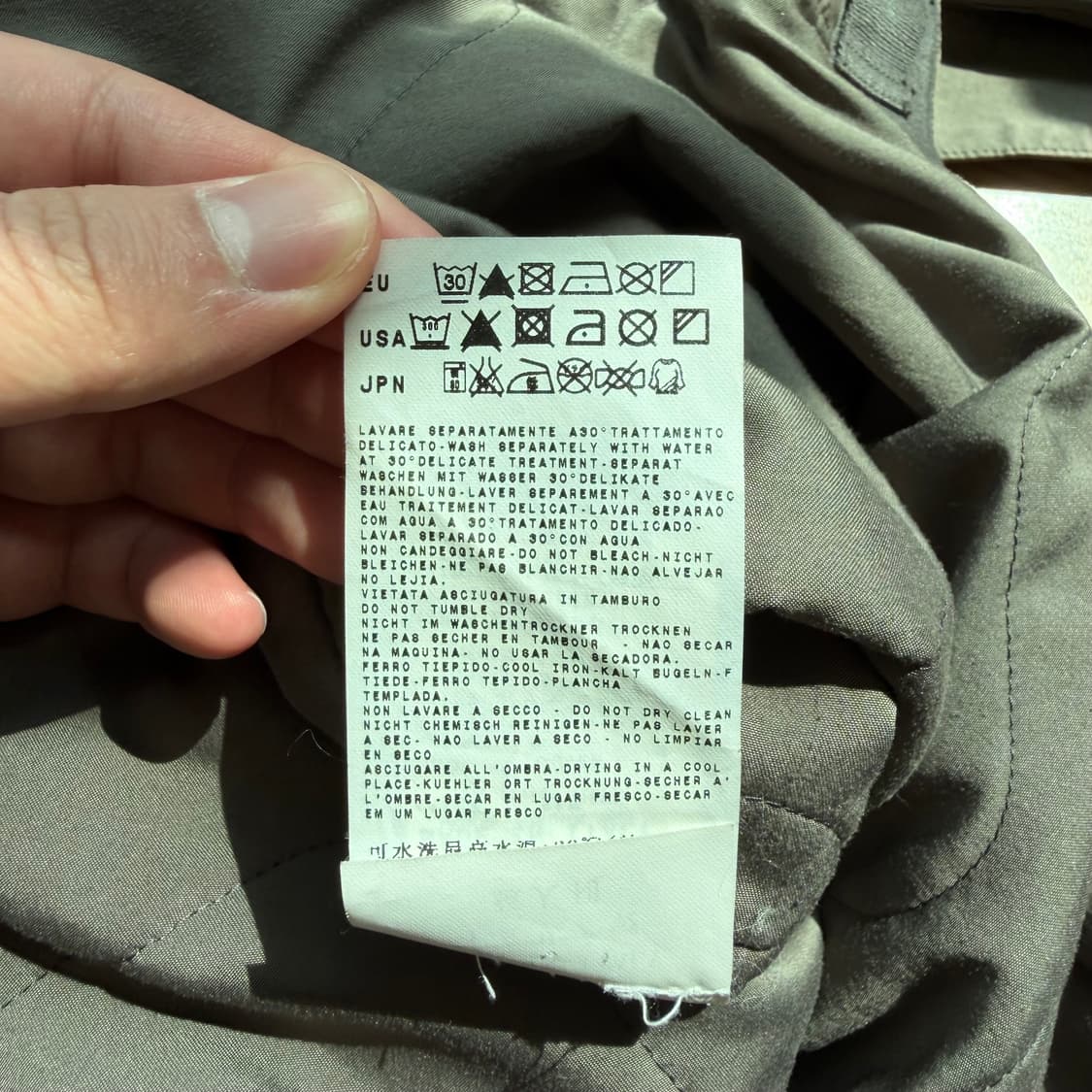 11AW 스톤아일랜드 다비드 TC 트렌치코트 상품이미지7