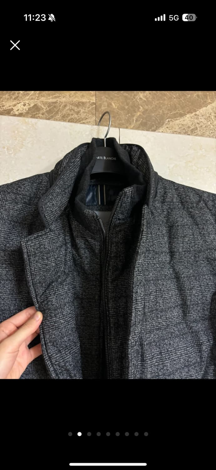 코오롱 브렌우드 지오투) 헤링본 구스다운 자켓 상품이미지2