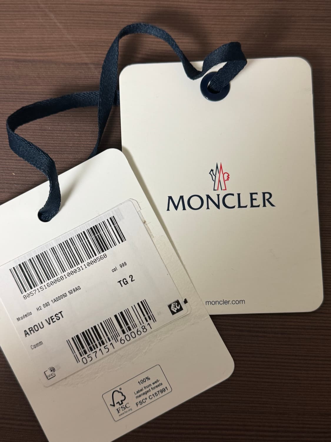 몽클레어 여성 패딩 조끼 블랙  상품이미지8