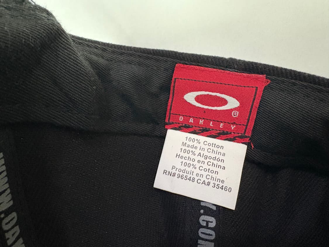 오클리 블랙 6패널 베이스볼캡 모자 상품이미지4