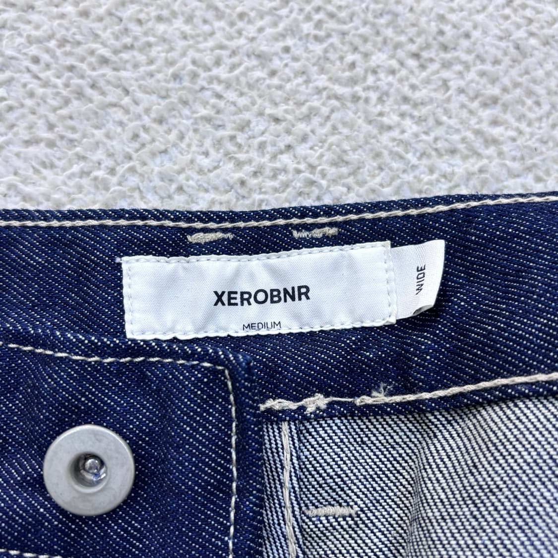 M 제로비엔알 와이드핏 데님 팬츠 0424E 상품이미지4