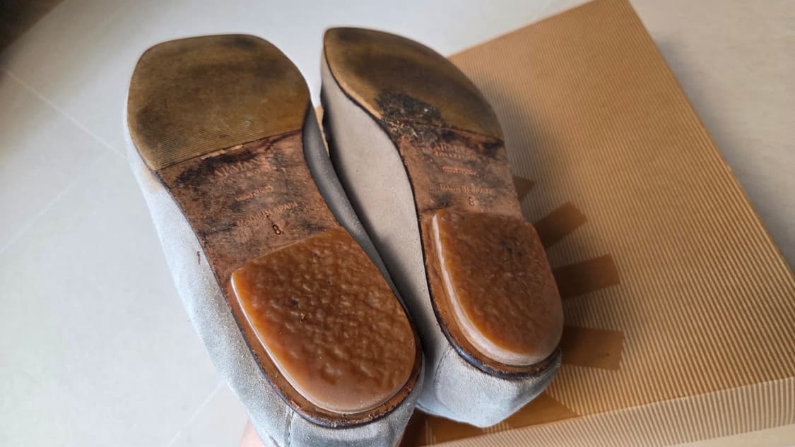 아르마니 꼴레지오니 스웨이드 펀칭 로퍼  상품이미지5