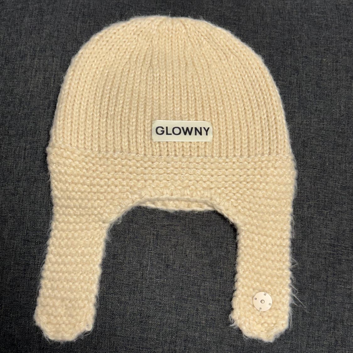 glowny 글로니 티모 니트 바라클라바 오트밀 상품이미지5