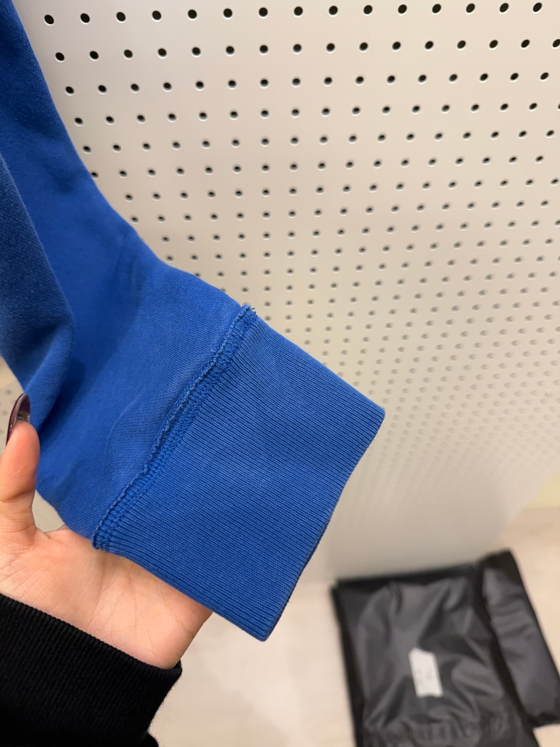 홀리스터 남성용 센터 로고 후드집업 블루 U1425 상품이미지4