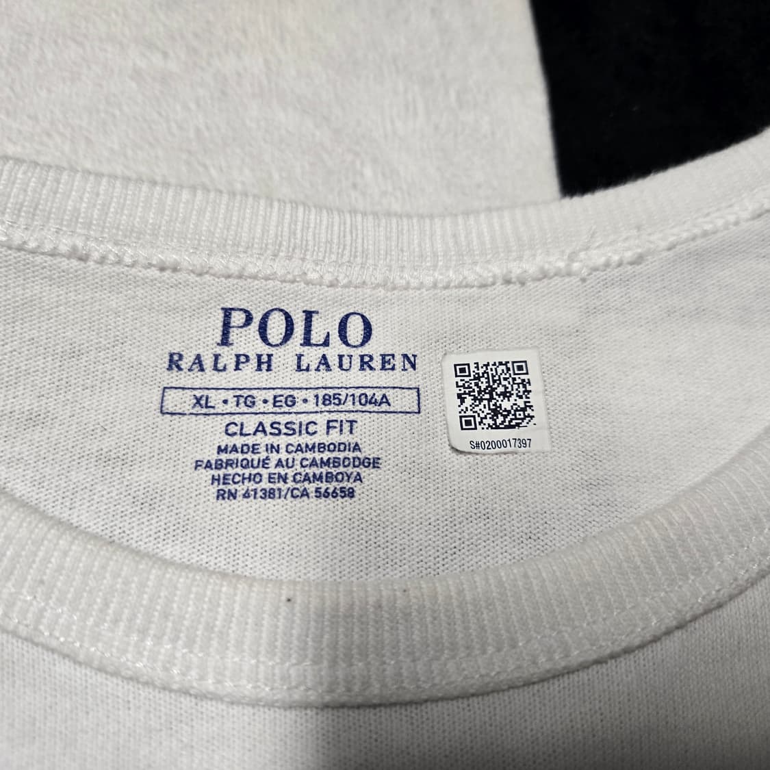 XL 폴로랄프로렌 클래식 헤비웨이트 반팔 티셔츠 화이트 상품이미지3