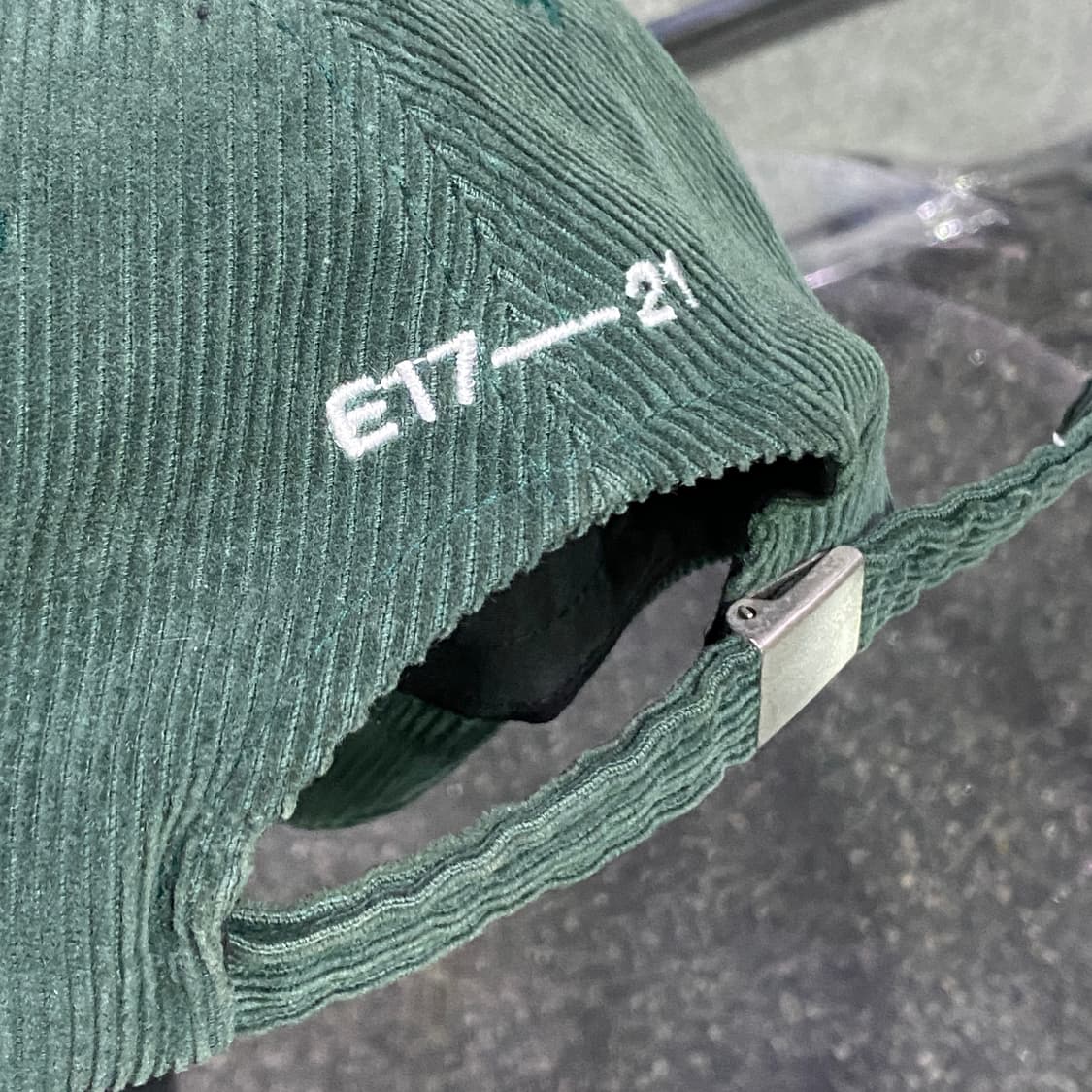 이미스 빅로고 코듀로이 볼캡 B3807 상품이미지4