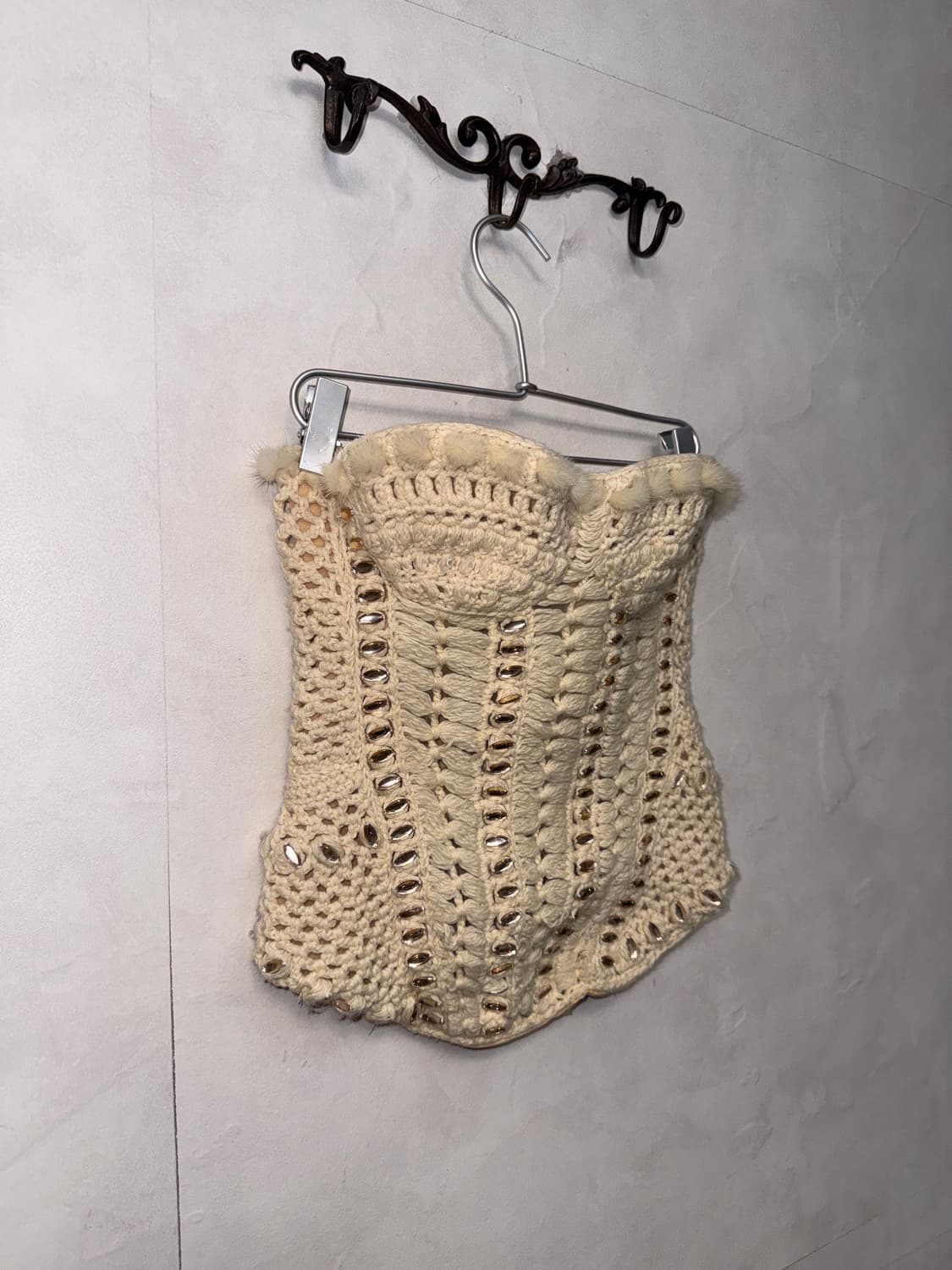 Roberto Cavalli 2005 crochet corset 상품이미지5